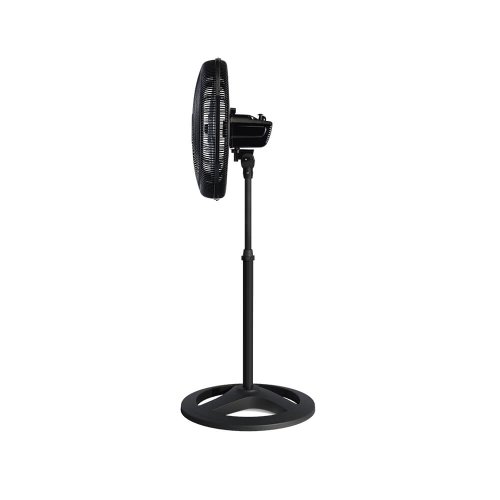Ventilador de Coluna Preto Turbo 50cm 6 Pás Oscilante 127V Premium - Ventisol