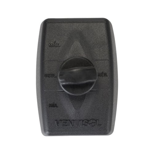 Ventilador de Parede Preto 60cm Bivolt Premium - Ventisol