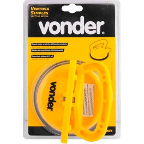 Ventosa Simples 110mm Plástica - Vonder