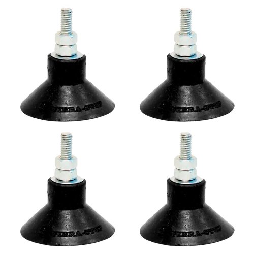 Vibra-stop Ventosa II 3/8" (4 peças) 40 Kg VENTOII-3/8 - Vibra-stop