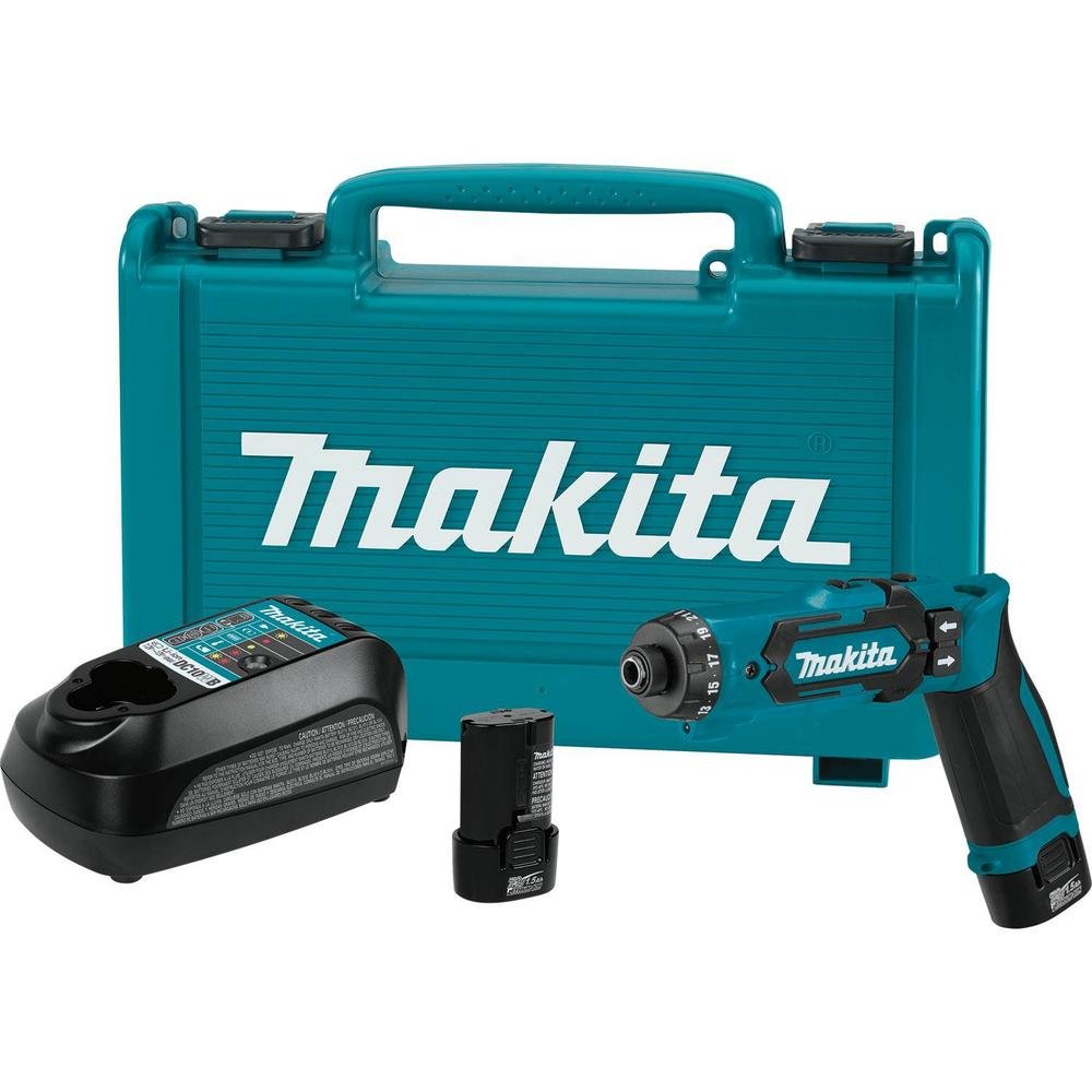 Parafusadeira/Furadeira Impacto Dobrável 7.2V - Makita DF012DSE