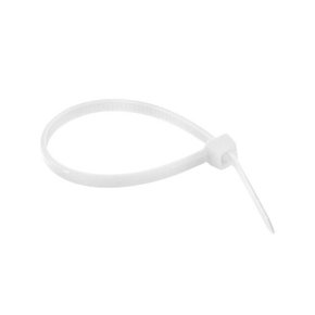 Abraçadeira em Nylon - Branco 4,75x200mm 100un - Noll