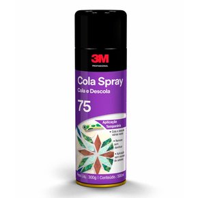 Adesivo em Spray 75 Lata 300g - 3M Adesivo em Spray 75 Lata 300g - 3M