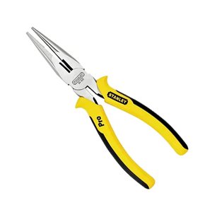 Alicate Bico Meia Cana Longo com Corte Pro 8" - 84-625 - Stanley Alicate Bico Meia Cana Longo com Corte Pro 8" - 84-625 - Stanley