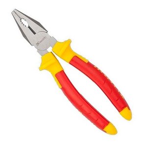 Alicate Universal VDE 8" 200mm CRV Polido Cabo Isolado 1000V - MTX Alicate Universal VDE 8" 200mm CRV Polido Cabo Isolado 1000V - MTX