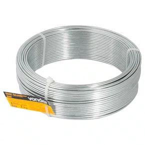 Arame Galvenizado Comercial BWG 20 Rolo 1kg 0,89mm - Vonder
