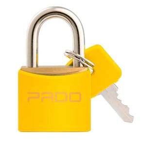 Cadeado 25mm Amarelo LT-25 - Pado Cadeado 25mm Amarelo LT-25 - Pado