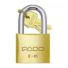 Cadeado 45 mm E-45 Latão - Pado Cadeado 45 mm E-45 Latão - Pado