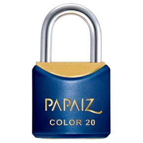 Cadeado Color Line Azul 20mm - Papaiz