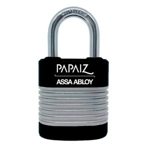 Cadeado de Aço Laminado com Chaves 40mm Com Capa 01148401SM - Papaiz