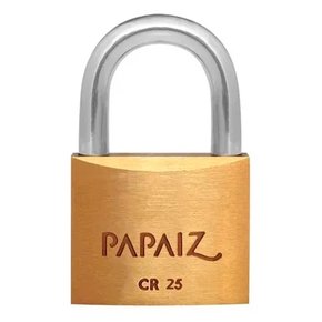 Cadeado Mesmo Segredo 25 mm CR25 - Papaiz Cadeado Mesmo Segredo 25 mm CR25 - Papaiz