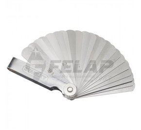 Calibrador de Folgas 0,038 a 1mm - 25 Lâminas - Stanley Calibrador de Folgas 0,038 a 1mm - 25 Lâminas - Stanley