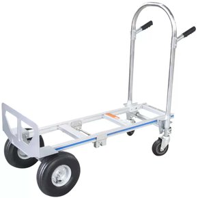 Carrinho de Plataforma 350kg/ Armazém 250kg em Alumínio - Riosul Tools Carrinho de Plataforma 350kg/ Armazém 250kg em Alumínio - Riosul Tools
