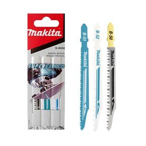 Cartela de Lâmina com 3 peças p/ Serra Tico Tico Madeira e Metal - Makita Cartela de Lâmina com 3 peças p/ Serra Tico Tico Madeira e Metal - Makita