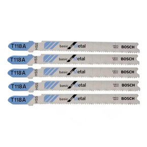 Cartela De Lâmina Tico Tico T-118A 5peças - Bosch