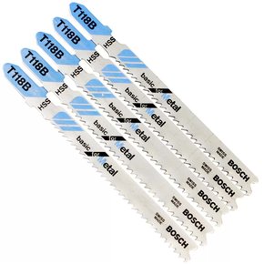 Cartela De Lâmina Tico Tico T-118B 5peças - Bosch Cartela De Lâmina Tico Tico T-118B 5peças - Bosch