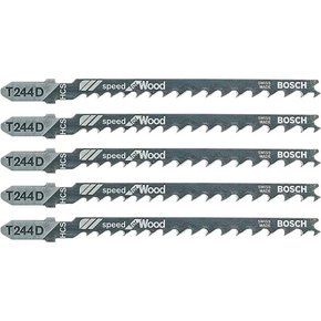 Cartela De Lâmina Tico Tico T-244D 5 peças - Bosch Cartela De Lâmina Tico Tico T-244D 5 peças - Bosch