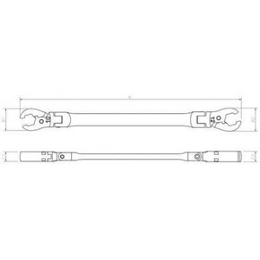 Chave Poligonal Flex Speedy 9x11mm - 89102BT - Belzer