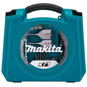 Conjunto de Pontas Bit, Brocas e Ferramentas Manuais 71 Peças - Makita