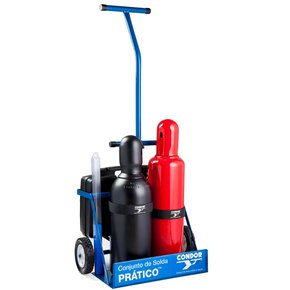 Conjunto Prático de Solda Oxigênio/ Acetileno - 0407350 - Condor