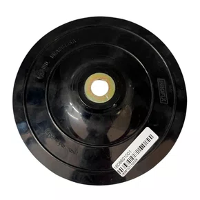 Disco de Borracha 7" Flexível Preto Sem Porca - Profix