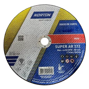 Disco de Corte AR332 - 115 x 3,0 x 22,23 - Norton