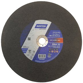 Disco de Corte BNA32 - 304,8 x 2,8 x 25,40 - Norton Disco de Corte BNA32 - 304,8 x 2,8 x 25,40 - Norton