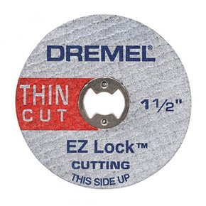 Disco de Corte Fino EZ LOCK 1.1/2" Ref.: 409 com 5 peças - Dremel Disco de Corte Fino EZ LOCK 1.1/2" Ref.: 409 com 5 peças - Dremel