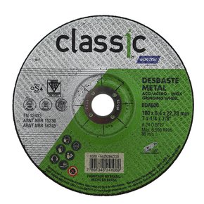Disco de Desbaste BDA 600 - 180 x 6,4 x 22,23 - Norton Disco de Desbaste BDA 600 - 180 x 6,4 x 22,23 - Norton