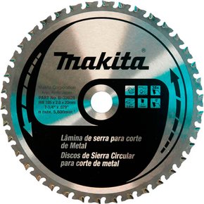 Disco de Serra TCT 185 x 20x 2mm - 38 Dentes - Makita