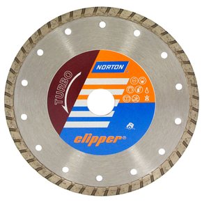 Disco Diamantado Clipper Turbo 110 x 10 x 20 - Norton Disco Diamantado Clipper Turbo 110 x 10 x 20 - Norton