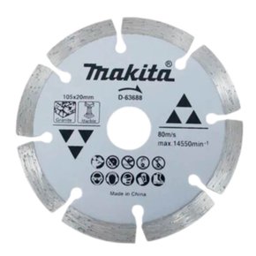 Disco Diamantado Segmentado 105 x 20 x 8mm - Makita Disco Diamantado Segmentado 105 x 20 x 8mm - Makita