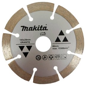 Disco Diamantado Segmentado 105mm para Granito - D-44351 - Makita Disco Diamantado Segmentado 105mm para Granito - D-44351 - Makita