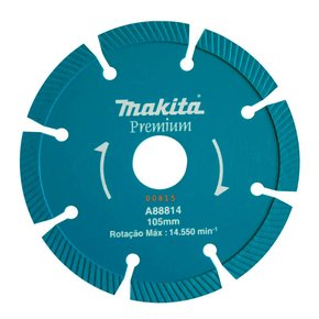 Disco Diamantado Segmentado Ondulado 105mm Concreto a Seco Úmido - Makita Disco Diamantado Segmentado Ondulado 105mm Concreto a Seco Úmido - Makita