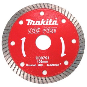 Disco Diamantado Turbo 105mm Mármore/Granito água/seco - Makita Disco Diamantado Turbo 105mm Mármore/Granito água/seco - Makita