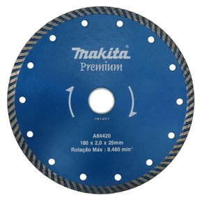 Disco Diamantado Turbo 180mm p Mármore-Granito - A-84420 - Makita Disco Diamantado Turbo 180mm p Mármore-Granito - A-84420 - Makita