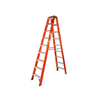 Escada Americana Dupla Fibra de Vidro 9D 2,70m - Esca-Fort Escada Americana Dupla Fibra de Vidro 9D 2,70m - Esca-Fort