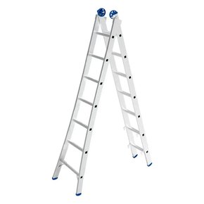Escada Esticável Dupla 9 Degraus 3,00x4,80 - Mor Escada Esticável Dupla 9 Degraus 3,00x4,80 - Mor