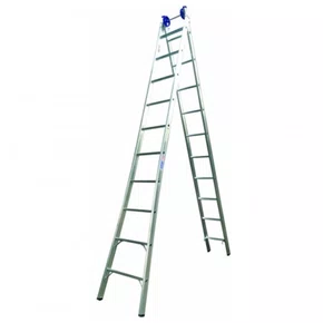 Escada Extensível de Alumínio com 9 Degraus - Real Escadas