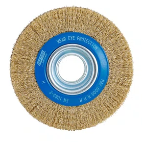 Escova de Aço Circular Ondulada 152,4 x 25,4mm - Norton Escova de Aço Circular Ondulada 152,4 x 25,4mm - Norton