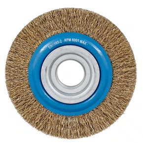 Escova de Aço Circular Ondulada Aço Carbonato Latonado - Norton Escova de Aço Circular Ondulada Aço Carbonato Latonado - Norton