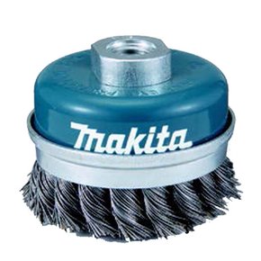 Escova de Aço Copo Trançado Blister 60mm M14 - D-55217 - Makita Escova de Aço Copo Trançado Blister 60mm M14 - D-55217 - Makita