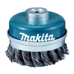 Escova de Aço Tipo Copo 100mm M14 Trançado - Makita