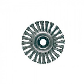 Escova de Aço Trançado 115mm - Abrasfer Escova de Aço Trançado 115mm - Abrasfer