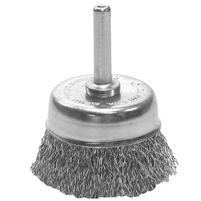 Escova Hobby Copo Ondulada de Aço de Carbono 65mm - Norton Escova Hobby Copo Ondulada de Aço de Carbono 65mm - Norton