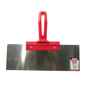 Espátula Aço Inox 10" Cabo Plástico - Max Ferramentas Espátula Aço Inox 10" Cabo Plástico - Max Ferramentas