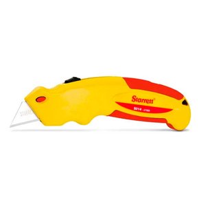 Estilete Retrátil de Alumínio Lâmina Trapézio - S014 - Starrett Estilete Retrátil de Alumínio Lâmina Trapézio - S014 - Starrett