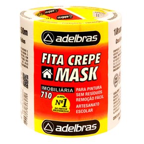 Fita Crepe 710 18mm x 50m - Adelbras