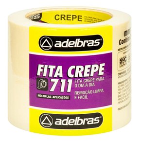 Fita Crepe 711 24mm x 40m - Adelbras