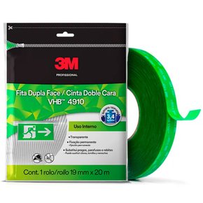 Fita Dupla Face Flow Pack VHB™ 19mm x 20m - 3M™